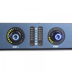 New Mini K2-450 2 channels 450w karaoke amplifier power amplifier professional home theater amplifier with signal light
