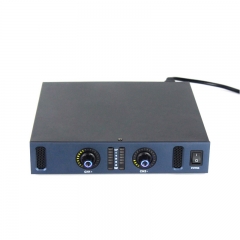 Nuevo Mini K2-450 2 canales 450w amplificador de karaoke amplificador de potencia amplificador profesional de cine en casa con luz de señal