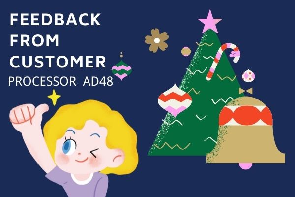 Feedback do processador digital de Sinbosen AD48 de clientes coreanos