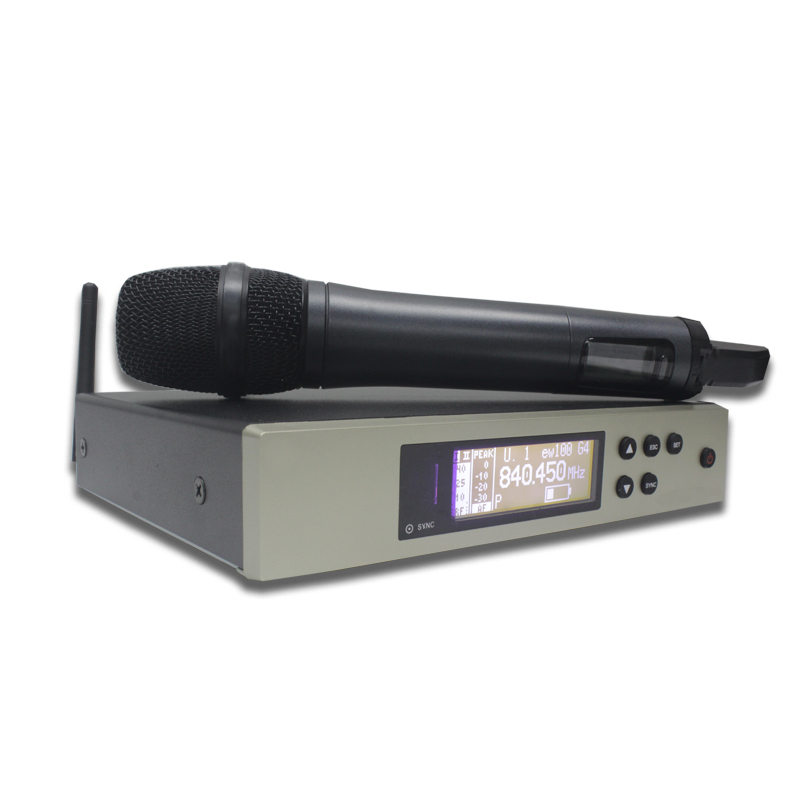Ciglow Micrófono inalámbrico, Universal UHF Micrófono de Mano