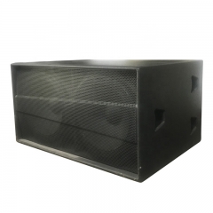 Altavoz subwoofer doble de 18 pulgadas S-218