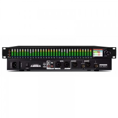 Égaliseur de traitement DSP 31 bandes audio professionnel avec contrôle PC