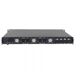 Sinbosen K4-800 1U Amplificador de potencia digital de 4 canales Clase D 800W Amp