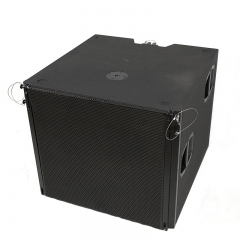 Alto-falante subwoofer cardióide flyable de 18 polegadas de alto desempenho