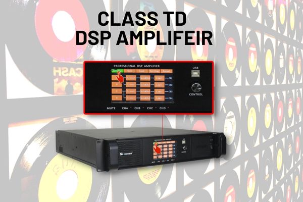 O Amplificador Touch Screen Class td DSP está de volta à venda!