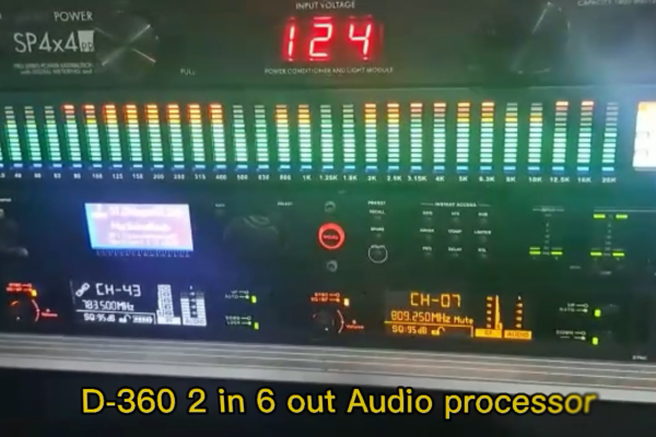 Processador de áudio PA2+Microfone sem fio SKM9000+Amplificador FP10000Q para apresentações de pequeno e médio porte！