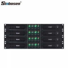 Sinbosen K4-1400 1U 4 Channel 2200W Class D Audio Digital Professional Amplifier