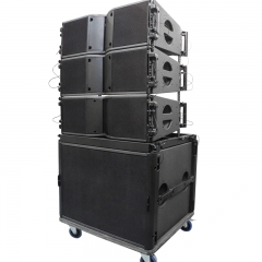 Sinbosen Sound-Lautsprecher KA210 Audio-Line-Array-Aktivlautsprecher, DJ-Ausrüstung, 10-Zoll-PA-Systemlautsprecher mit 18-Zoll-Subwoofer