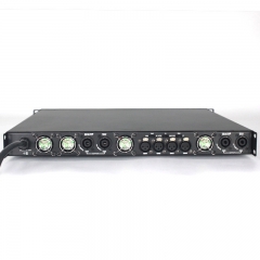 Sinbosen K4-1400 1U Amplificador de potencia digital de 4 canales Clase D 1000W Amp