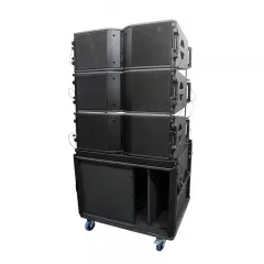 Dual 8 inch KA208 line array +18 inch bass active subwoofer