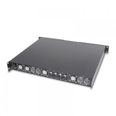 Amplificador de potência digital Sinbosen K4-800 1U 4 canais classe D 800 W Amp