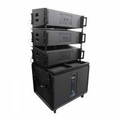 Duales 10-Zoll-Line-Array-Audiosystem mit aktiver Stromversorgung