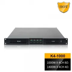 Sinbosen K4-1000 4 channel 1000watt 1U Digital Power Amplifier Class D Amp