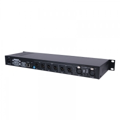 Professional digital processor 2 input 6 output audio processor