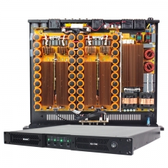 Sinbosen K4-1700 4 Kanäle 2800 Watt an 4 Ohm professioneller 1U digitaler Klasse-D-Modulverstärker