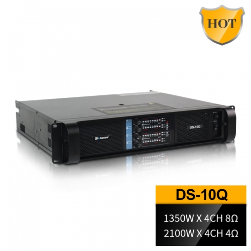 DS-10Q 8 ventiladores traseros Sistema de refrigeración Amplificador de potencia de audio