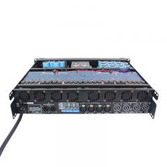 Amplificador de potência de áudio do sistema de resfriamento de ventiladores traseiros DS-10Q 8
