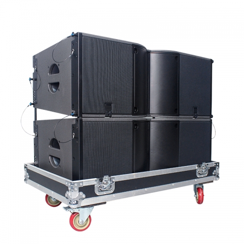 Sistema Line Array alimentado por áudio Pro ativo KA212 de 12 polegadas