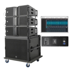 Dual 8 inch KA208 line array +18 inch bass active subwoofer