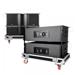 Sistema Line Array alimentado por áudio Pro ativo KA212 de 12 polegadas