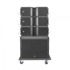 Dual 8 inch KA208 line array +18 inch bass active subwoofer