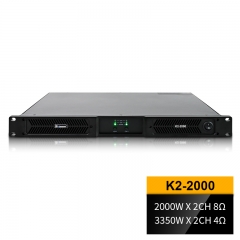 K2-2500 Amplificador Digital Baixo Comercial Barato 1U para Touring