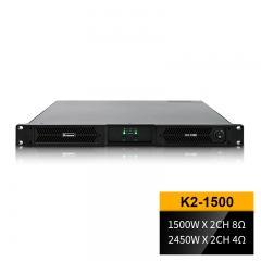 K2-2500 Amplificador Digital Baixo Comercial Barato 1U para Touring