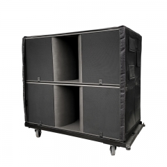 KA28 Double 18 inch subwoofer neodymium audio speaker