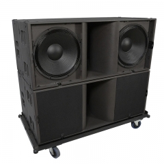 KA28 Double 18 inch subwoofer neodymium audio speaker