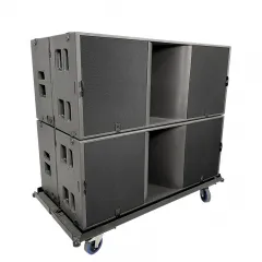 KA28 Double 18 inch subwoofer neodymium audio speaker