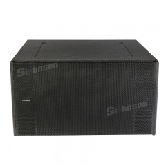 Powerful Subwoofer Dual 18 inch Hybrid horn reflex loading