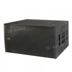 Powerful Subwoofer Dual 18 inch Hybrid horn reflex loading