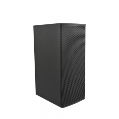 Dual 10 inch 3-way Point Source Loudspeaker with Rotatable Horn