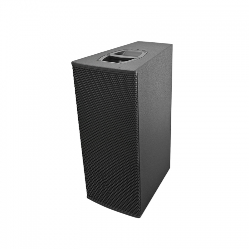 Dual 10 inch 3-way Point Source Loudspeaker with Rotatable Horn