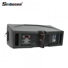 Haut-parleur de réseau de ligne compacte léger en plastique à double plastique