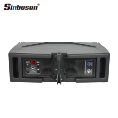 Haut-parleur de réseau de ligne compacte léger en plastique à double plastique