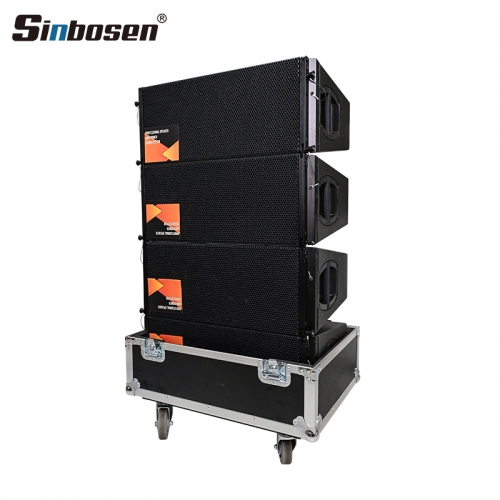 YT-08 Alto-falante duplo de matriz linear de neodímio de 8 polegadas e 2 vias