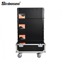 YT-08 Alto-falante duplo de matriz linear de neodímio de 8 polegadas e 2 vias