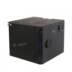 Altavoz subwoofer cardioide volable de alto rendimiento de 18 pulgadas