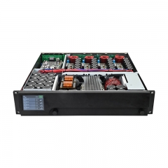 Professioneller DSP-Verstärker mit Fernsteuerung, PFC und TFT-Farb-Touchscreen