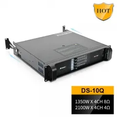 DS-10Q 8 Rear Fans Cooling System Audio Power Amplifier