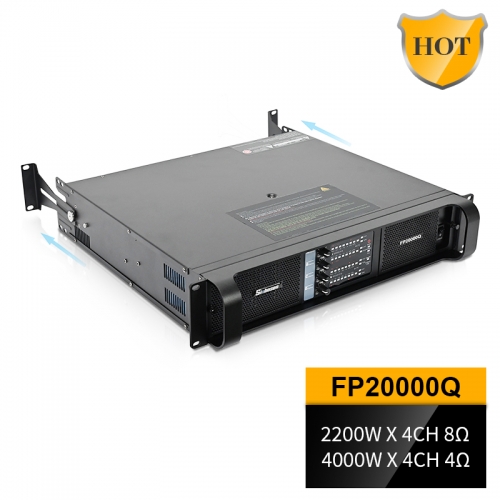 Professional 4 channel 10000 watt power amplifier for subwoofer.