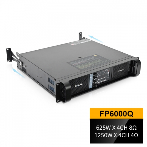 Amplificador profissional de palco Ic Dj Setup Amplificador profissional