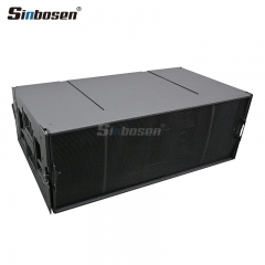 WBL8 1x15" 2x8" 4x1" Lowbow Large Scale Three-Way Line Array System