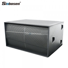 Double 18 inch subwoofer speaker S-218