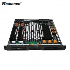 Amplificateur de caisson de basses 4200 W 2 canaux classe D avec support arrière