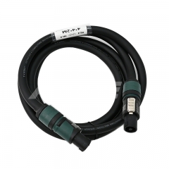 4x4.0mm²x2m NL4 speakON Speaker Cable - Stage Audio Cable