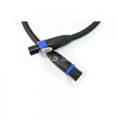 4 x 4.0 mm² x 0.7m NLT4M to NLT4F speakON Link Cable Heavy Duty