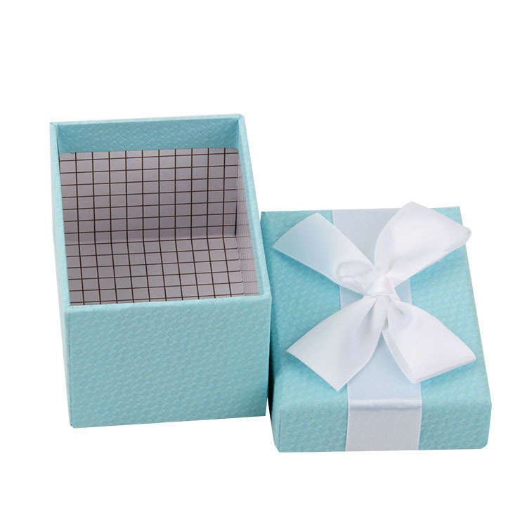 Blue Gift Box With Bow