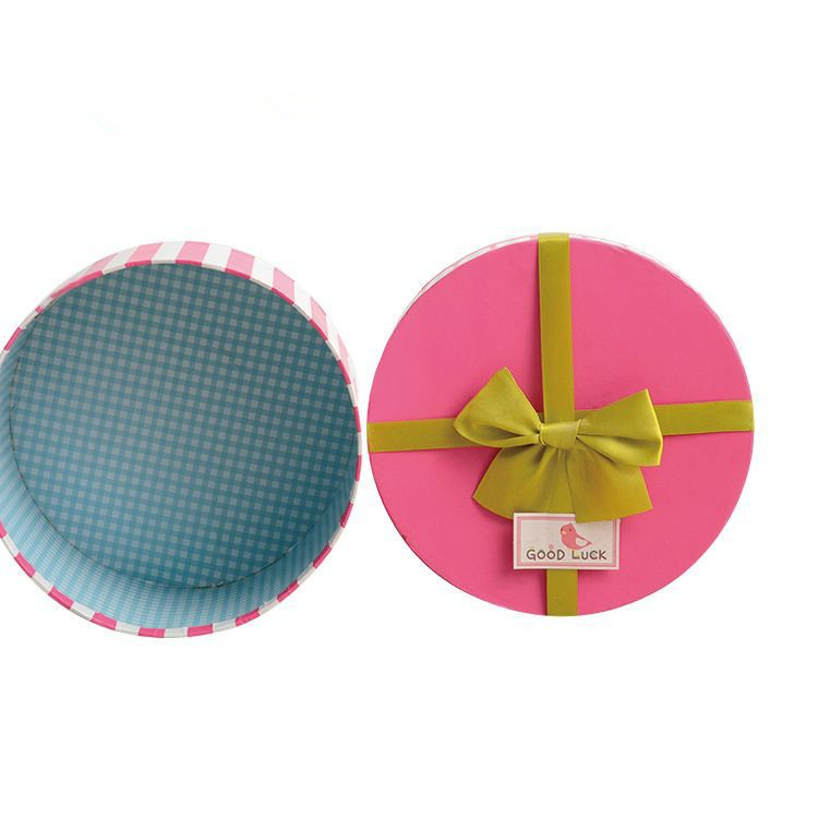 High Quality Colorful Round Tube Gift Box